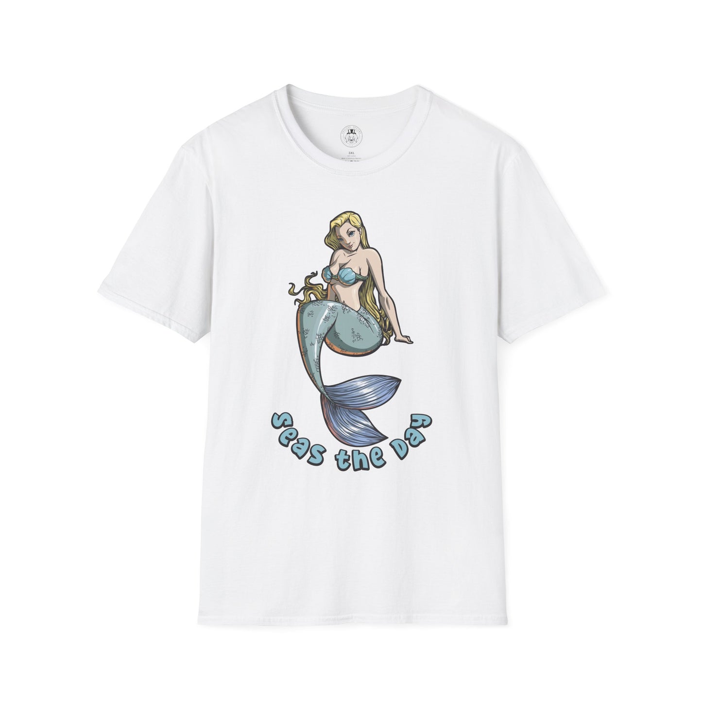 Mermaid Soft T-Shirt by ShuLuxe Designs