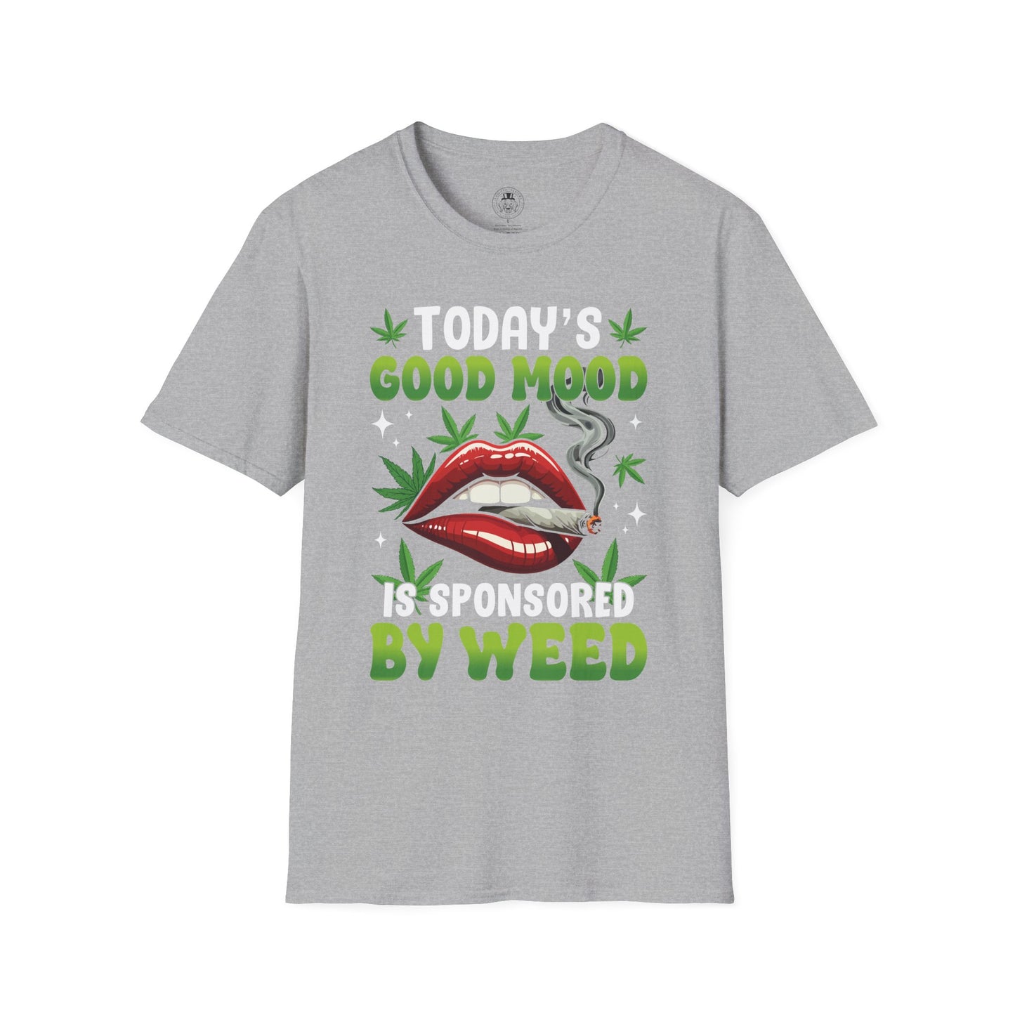 Good Mood By Weed Soft T-Shirt by ShuLuxe Designs