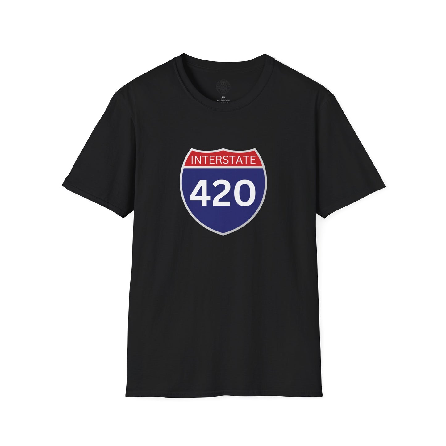 Interstate 420  Soft T-Shirt by ShuLuxe Designs