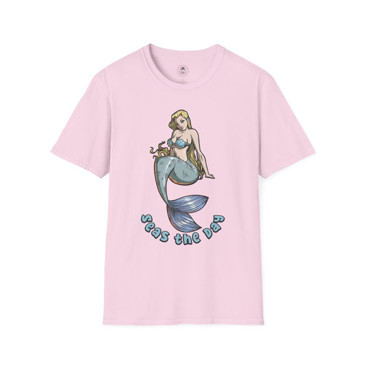 Mermaid Soft T-Shirt by ShuLuxe Designs